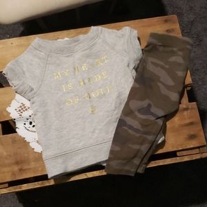 3 for $15****Carters matching set aet